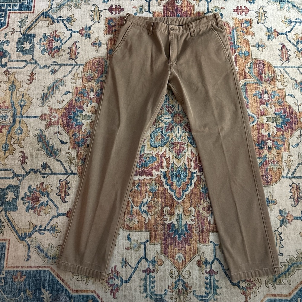 Uniqlo Men's Khaki Chinos